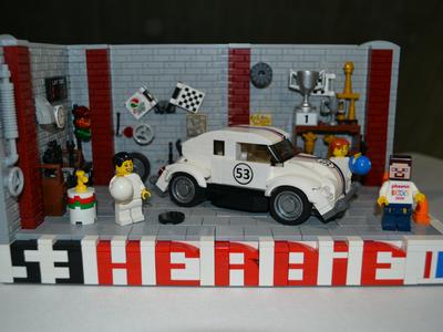 Automodell HERBIE aus Lego